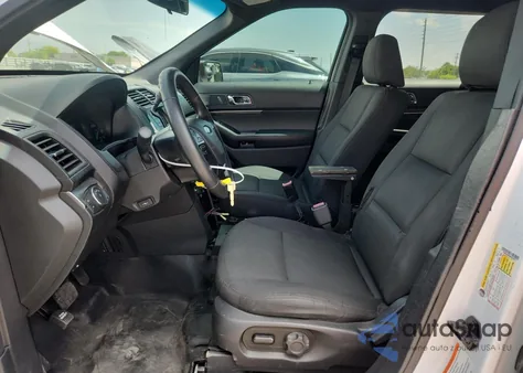 2017 Ford Explorer Police Interceptor из США, поврежденный, VIN 1FM5K8AR8HGD22671